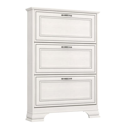 Tilda Elegant Shoe Cabinet – Fineline Crema