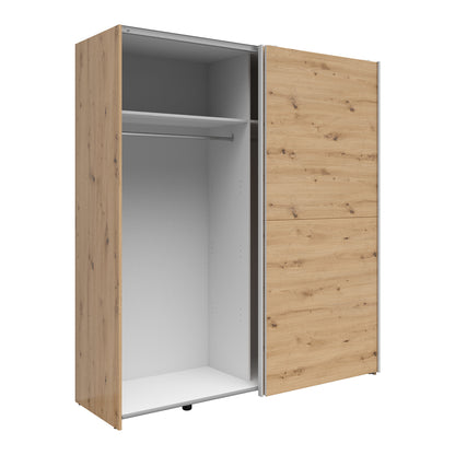 Sonya 2 Door Sliding Wardrobe - Artisan Oak