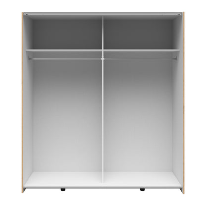 Sonya 2 Door Sliding Wardrobe - Artisan Oak