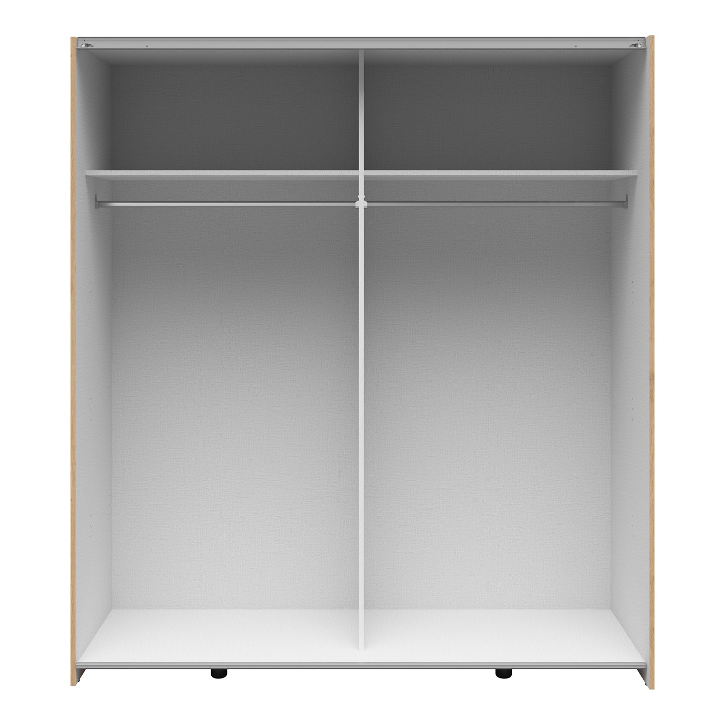 Sonya 2 Door Sliding Wardrobe - Artisan Oak / Graphite