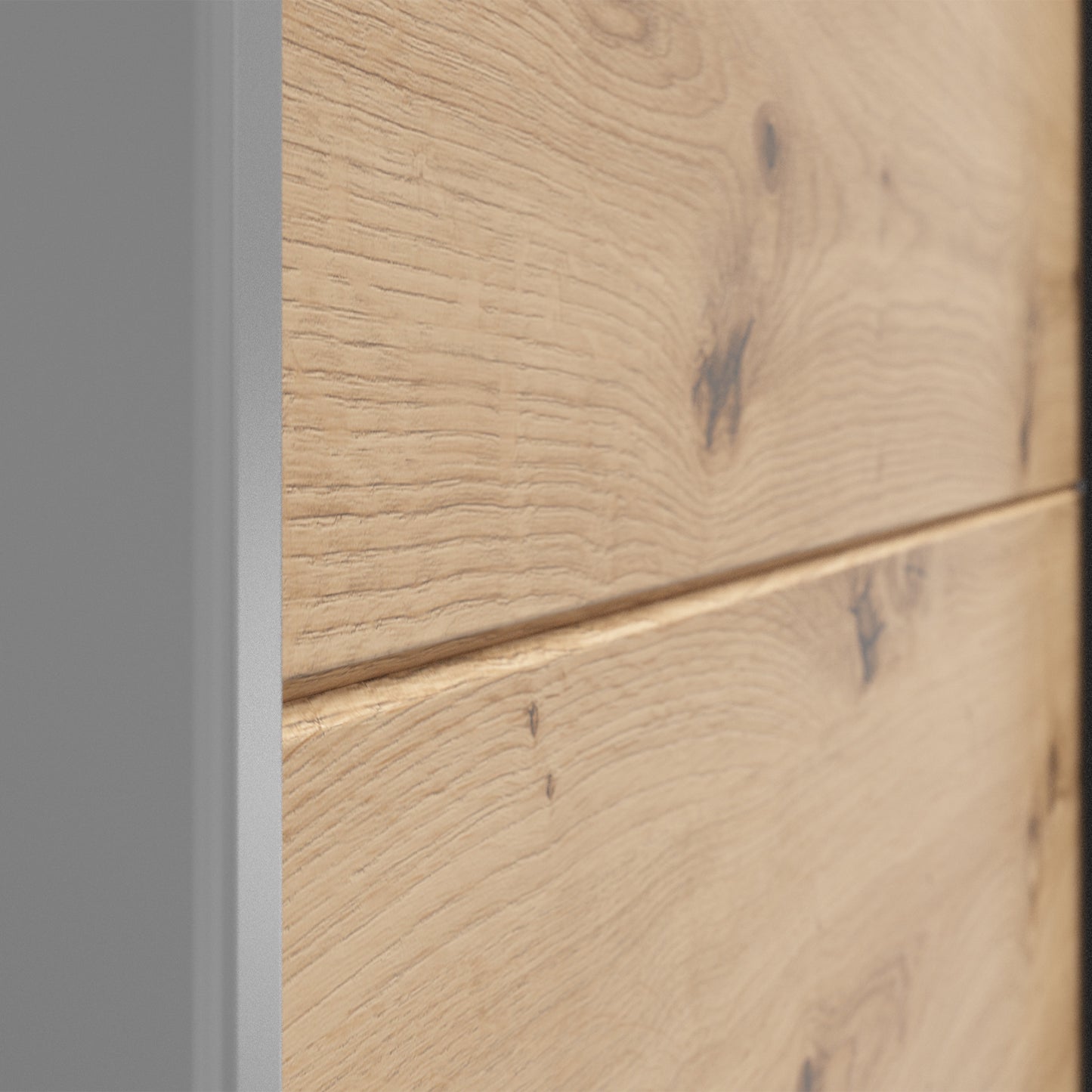 Sonya 2 Door Sliding Wardrobe - Artisan Oak / Graphite