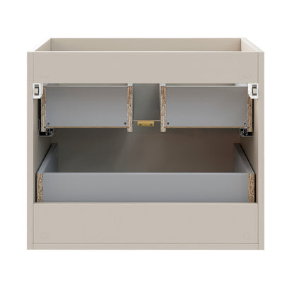 Dalia Bathroom Cabinet 60cm with 2 Drawers and Basin - Cashmere