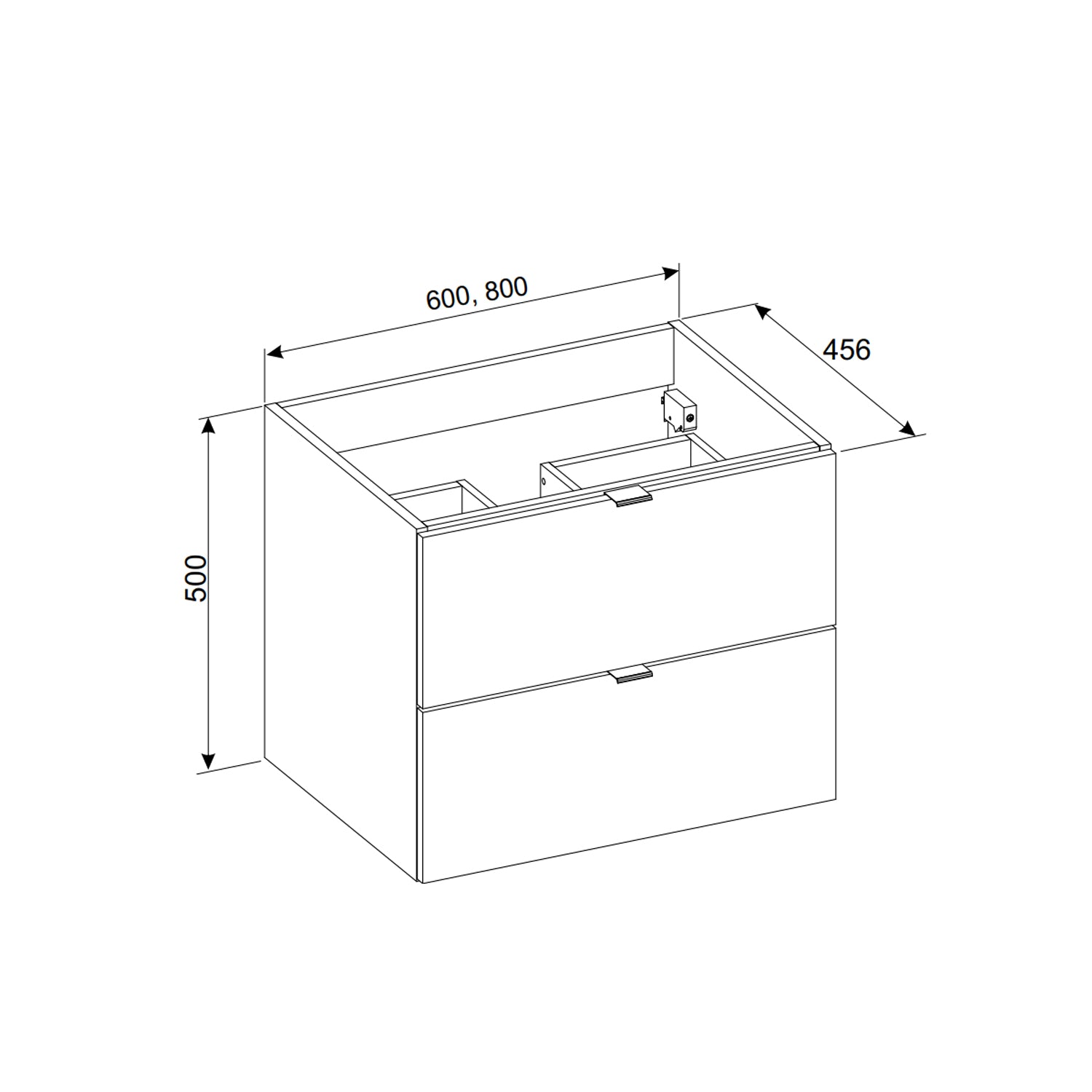 Dalia Bathroom Set 80cm with Basin and Tall Unit - Cashmere