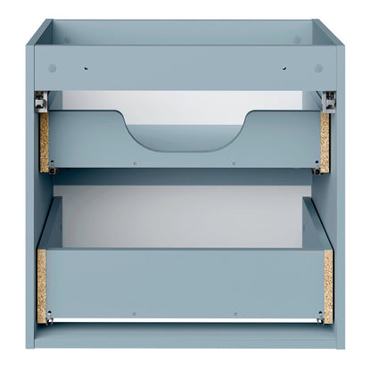 Nova Bathroom Cabinet 100cm with Worktop and Tall Unit - Baby Blue