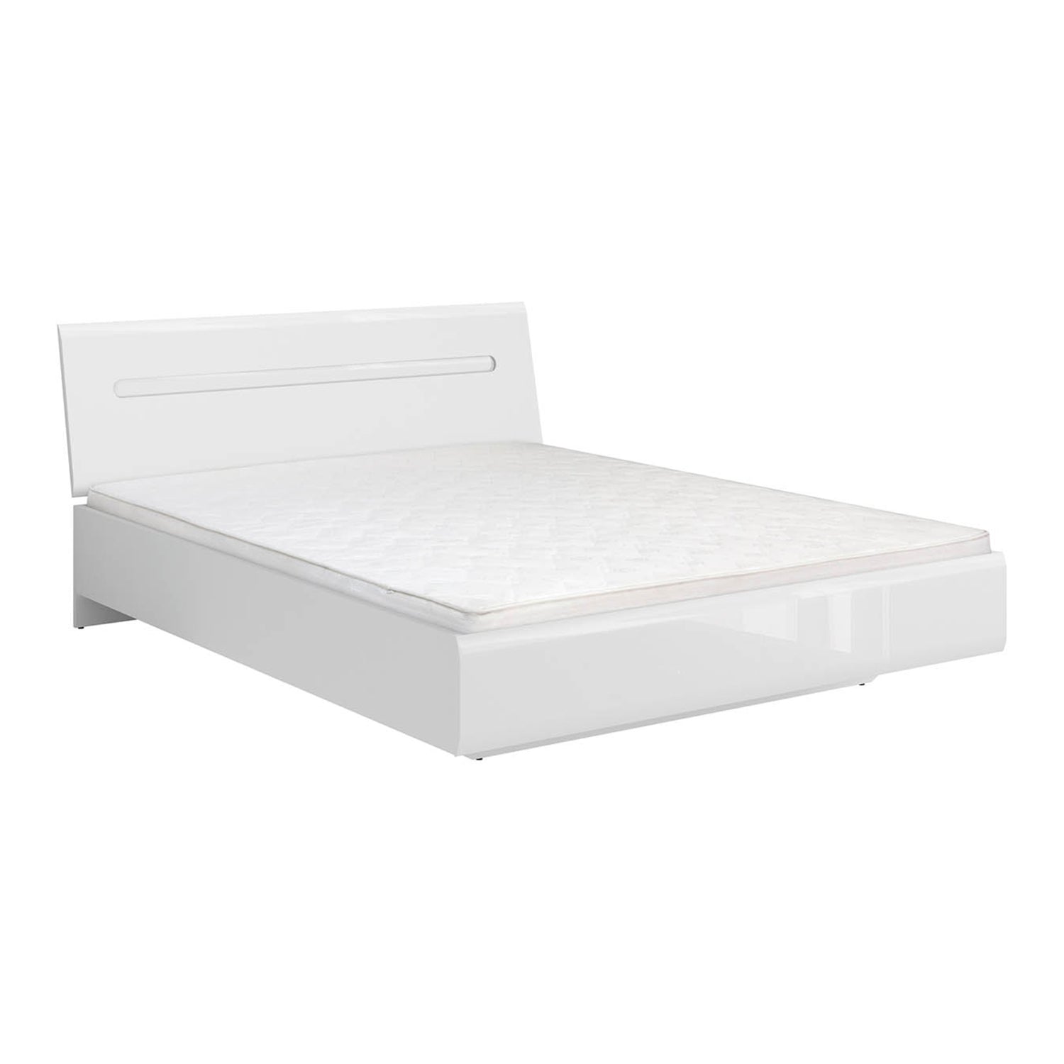 Azteca Trio King Size Bed 160 - White