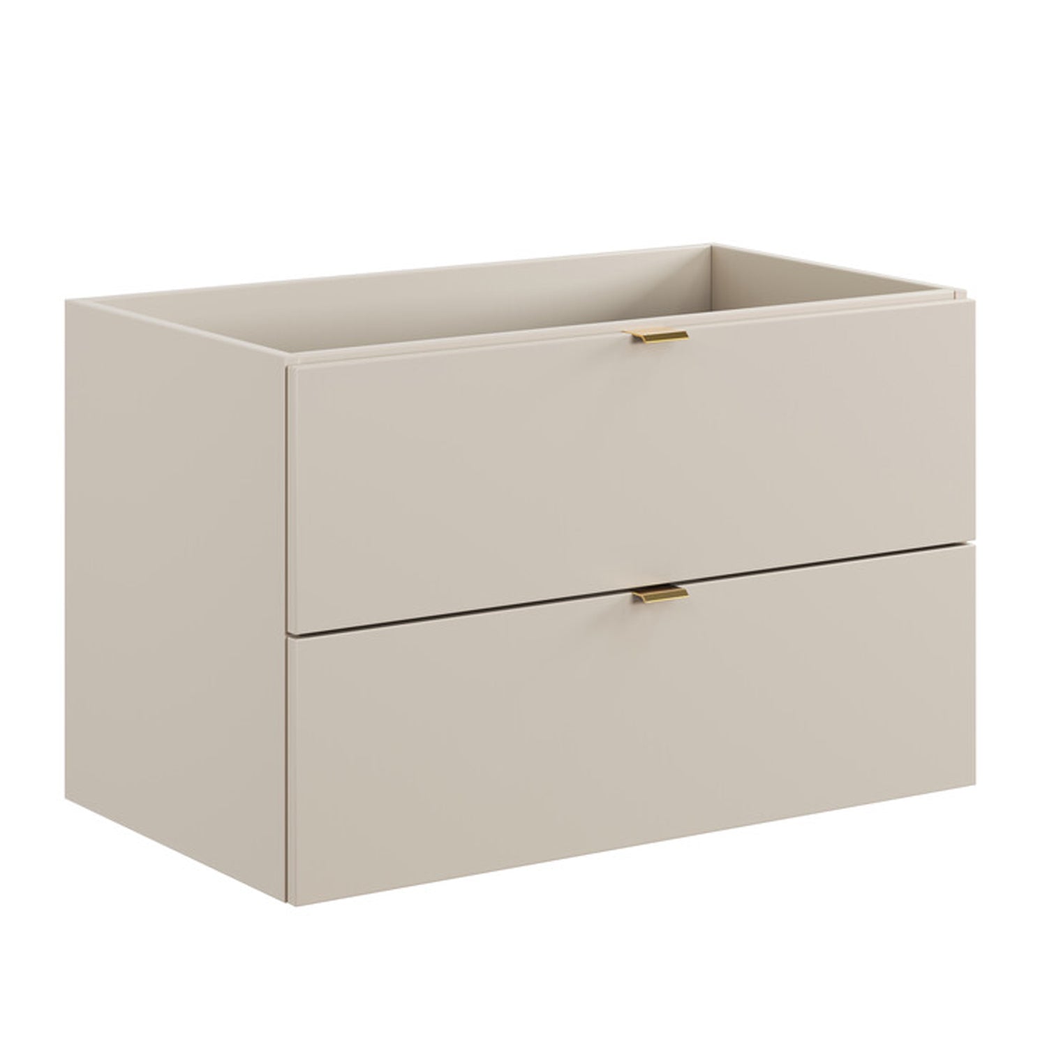 Dalia Bathroom Set 80cm with Basin and Tall Unit - Cashmere