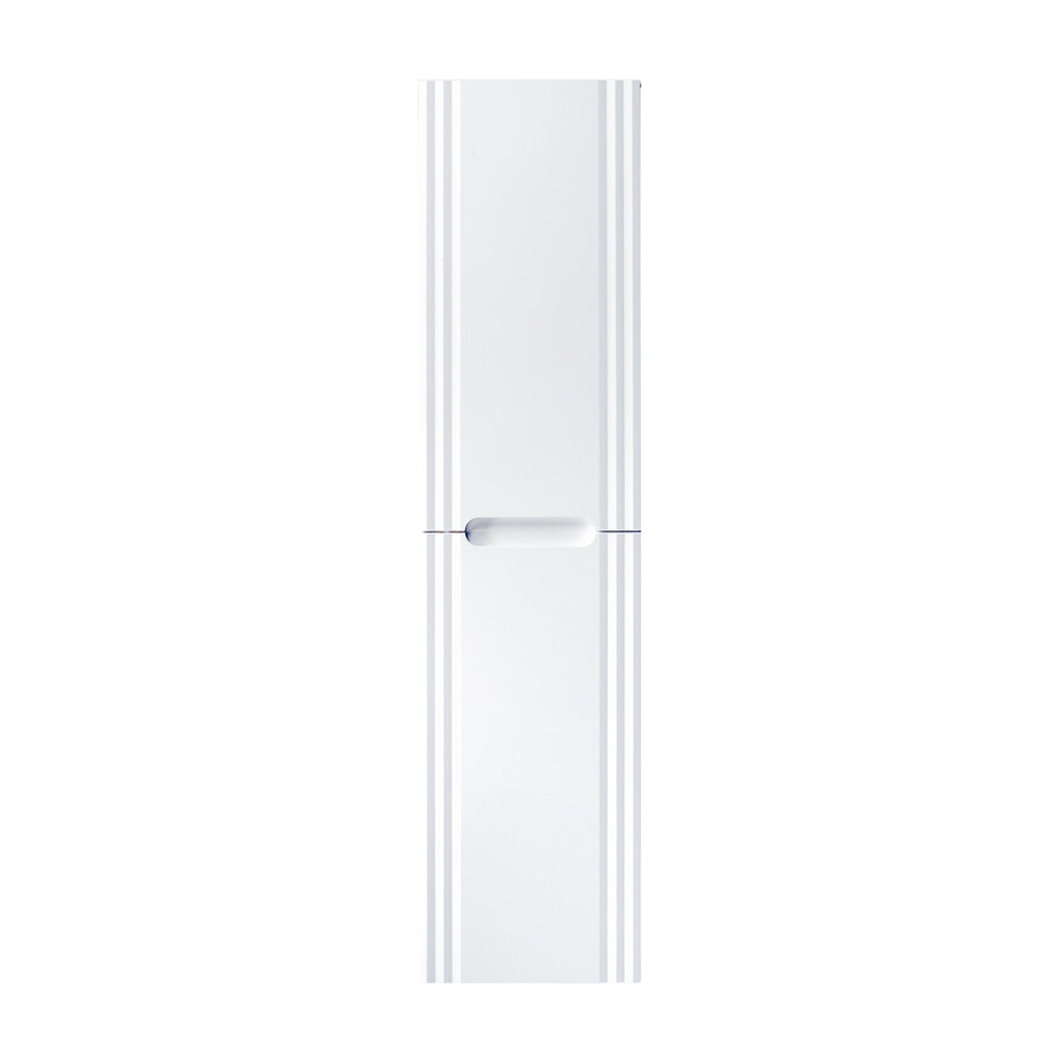 Fija Bathroom Cabinet Vanity Set 60 cm with Basin and Tall Unit - White