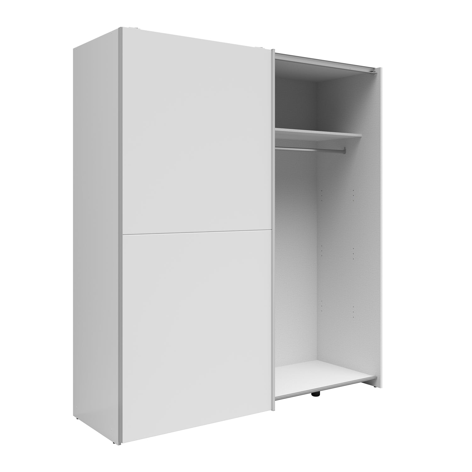 Sonya 2 Door Sliding Wardrobe - Artisan Oak / White