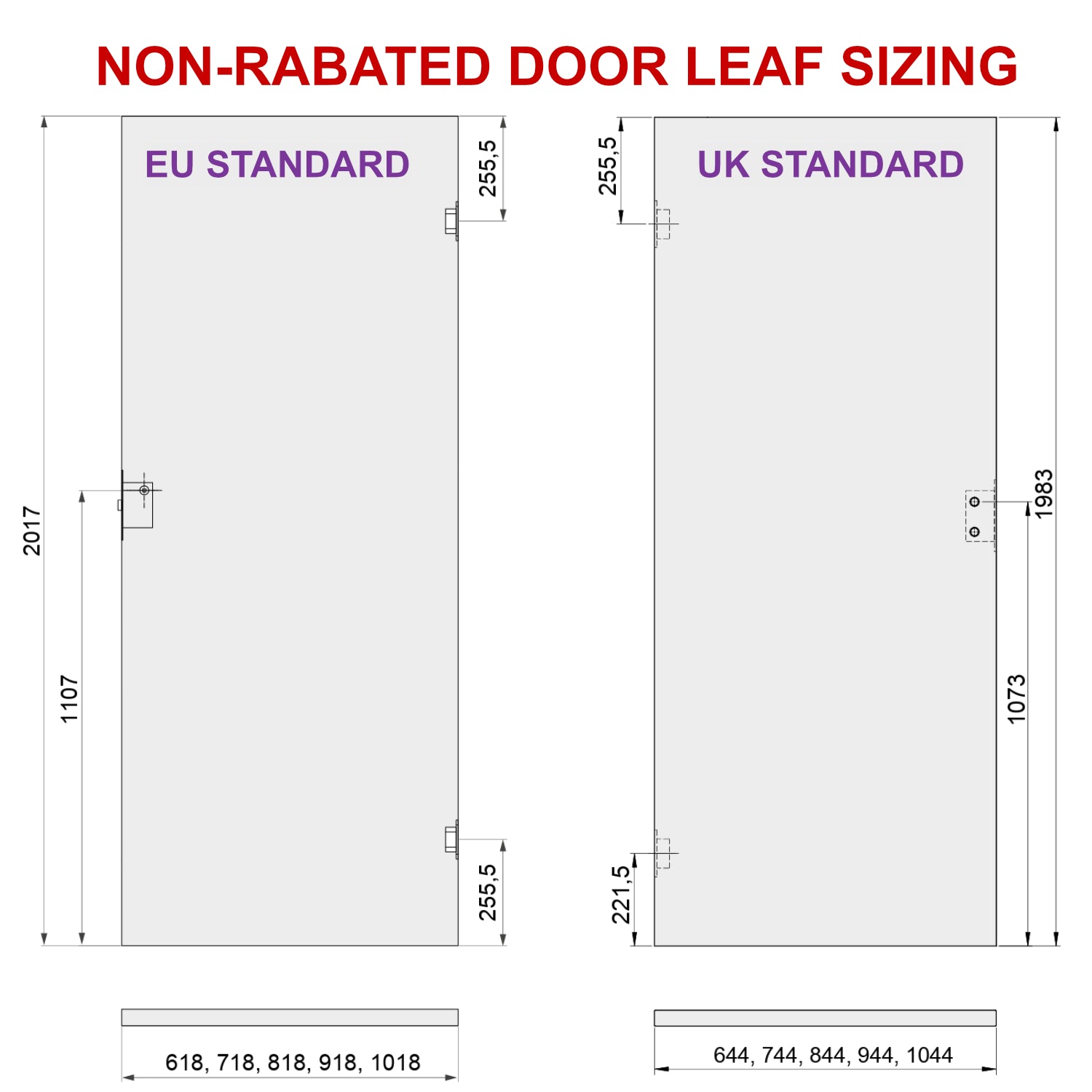 Rumba Internal Non-Rebated Door Set with Frame and Handle - Bahama Yellow