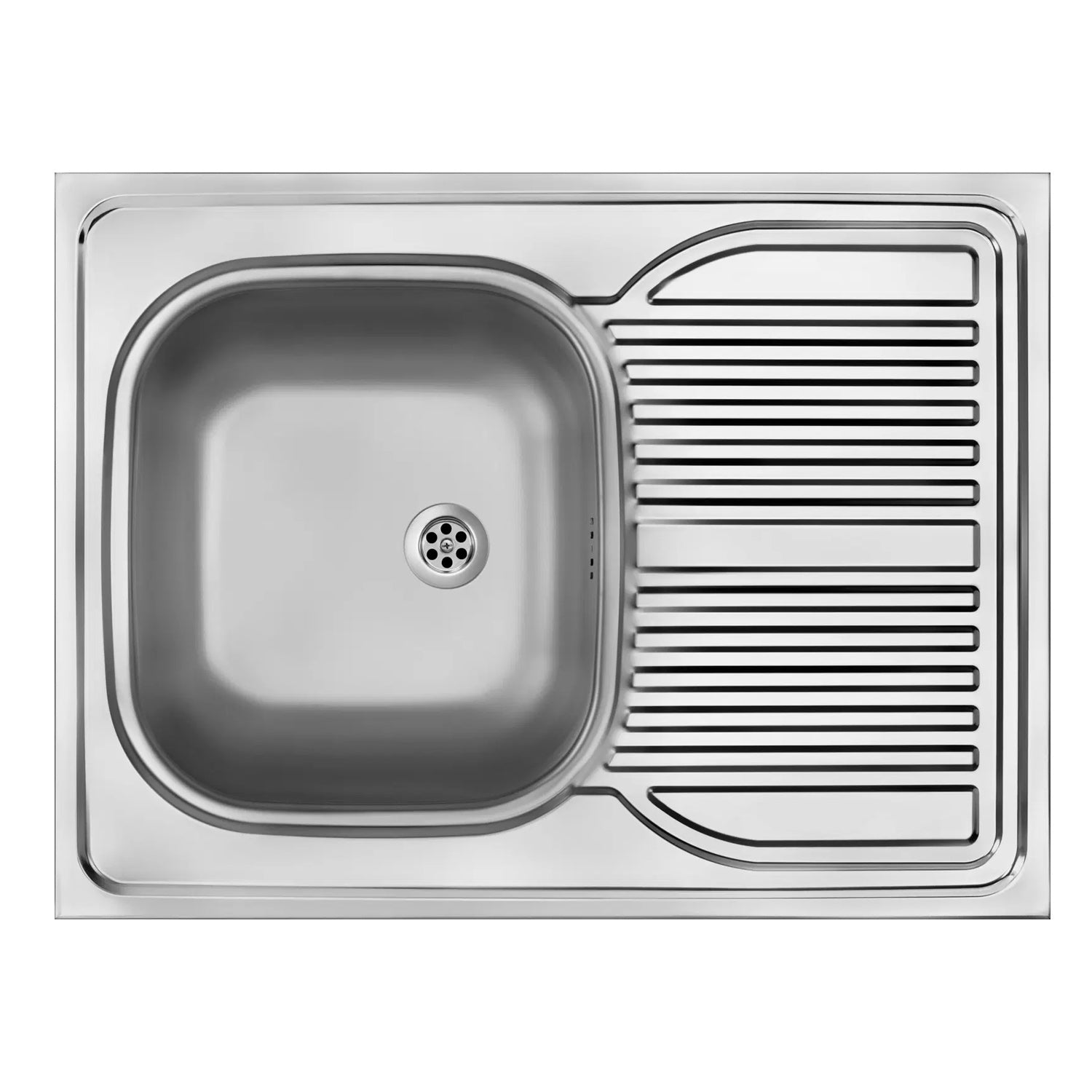 Single Bowl Top Mount Stainless Steel Sink with Accessories