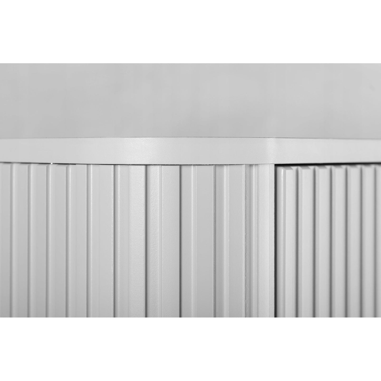 Elegance Glamour Style 2 Bathroom Wall Cabinets Set 35cm & 120cm - White