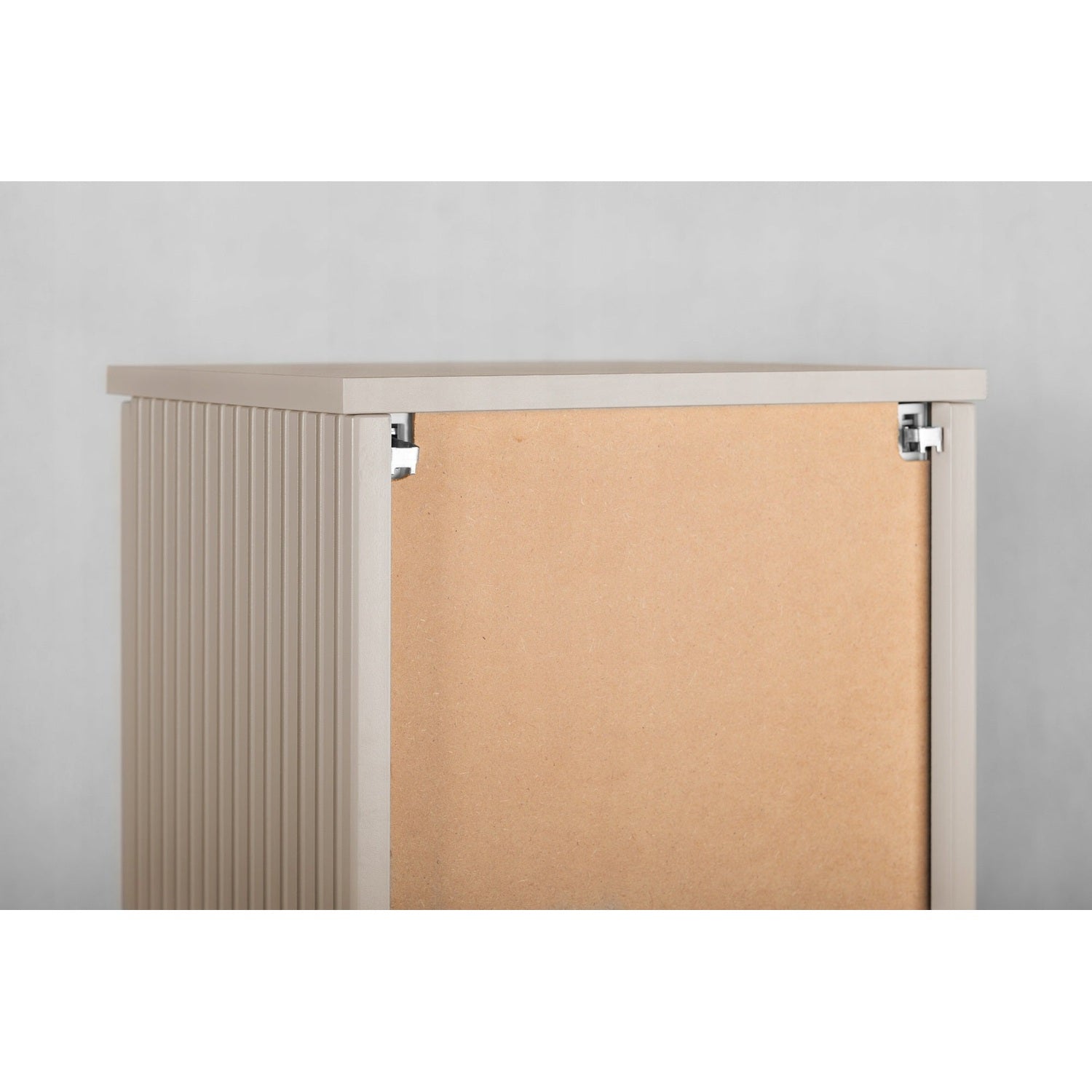 Elegance Glamour Style 2 Bathroom Wall Cabinets Set 35cm & 120cm - Cashmere