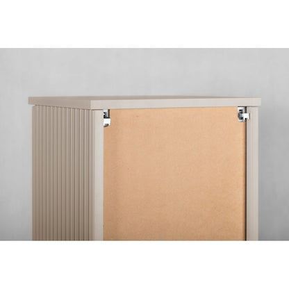 Elegance Glamour Style 2 Bathroom Wall Cabinets Set 35cm & 120cm - Cashmere