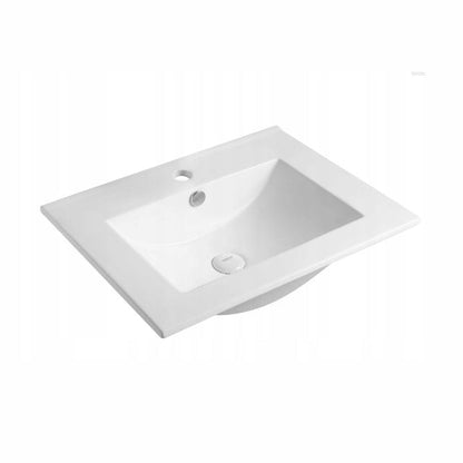 Flow Wall-Mounted 2 Bathroom Vanity Cabinets Set with Basin 80cm - White