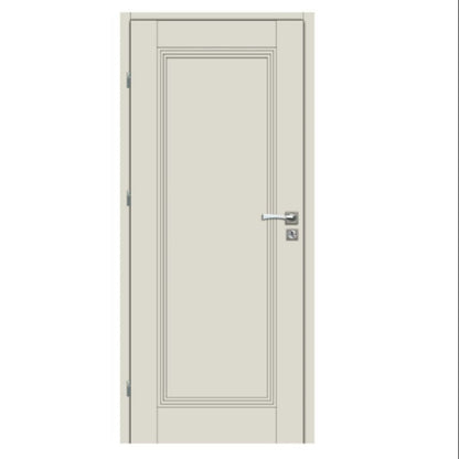 Fado Internal Rebated Door Set with Frame and Handle - Cashmere