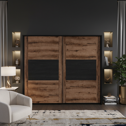 Kassel 2 Door Sliding Wardrobe