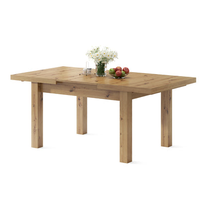 Royal Modern Extendable Dining Table – Oak Artisan