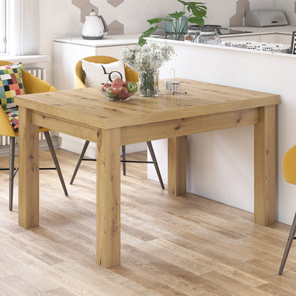 Royal Modern Extendable Dining Table – Oak Artisan