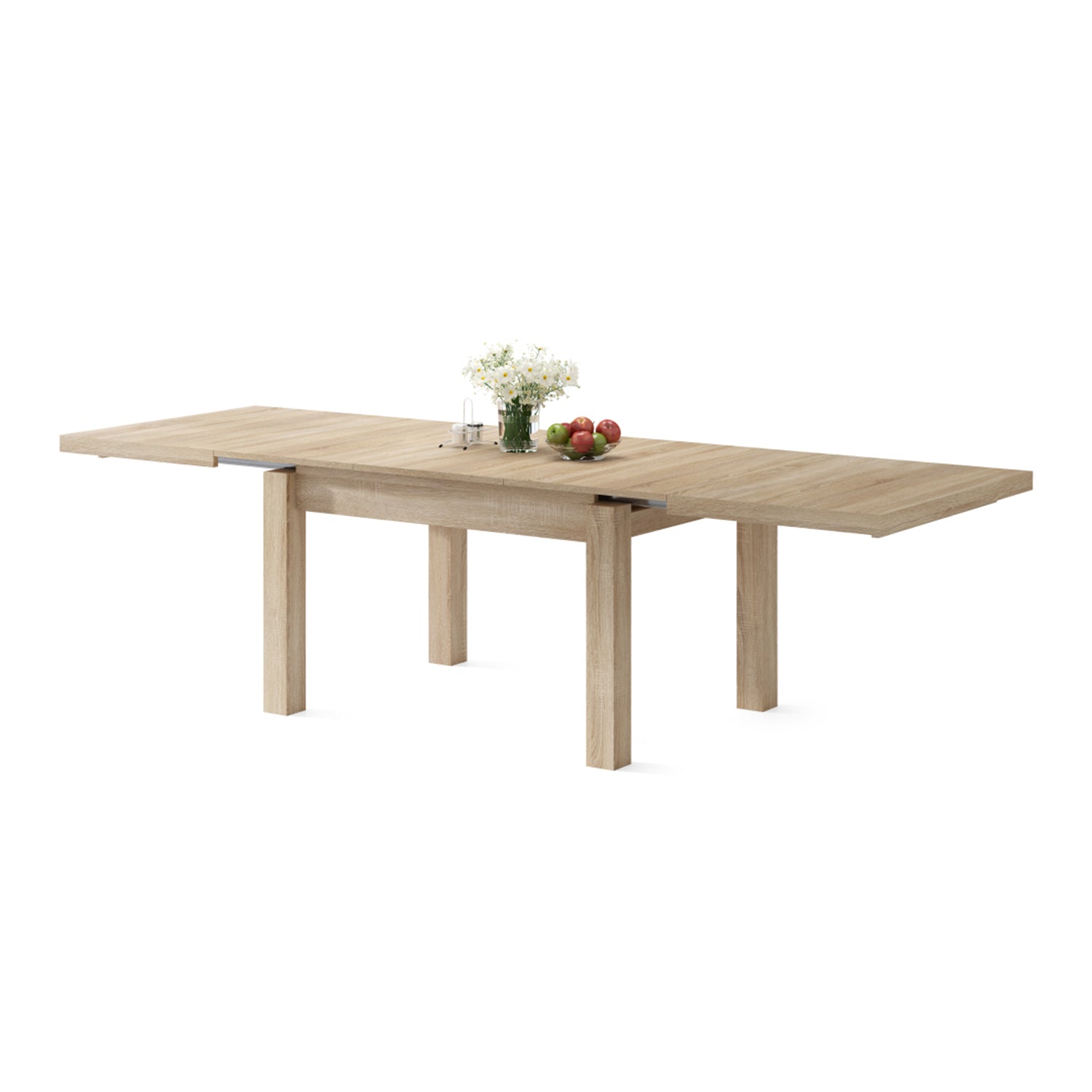 Royal Modern Extendable Dining Table – Sonoma Oak