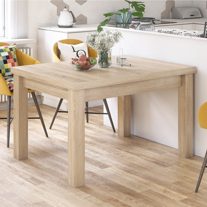 Royal Modern Extendable Dining Table – Sonoma Oak