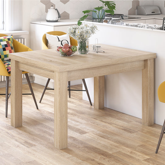 Royal Modern Extendable Dining Table – Sonoma Oak
