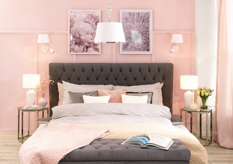 Pink bedroom - decorate it with Heze Furniture