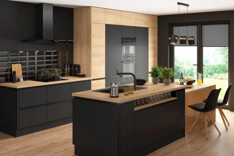 Kitchen in Matte Colors - Inspirations for Your Interior